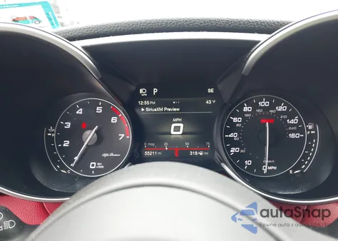 2018 Alfa Romeo Giulia Awd from USA, damaged, VIN ZARFAEDN6J7593632